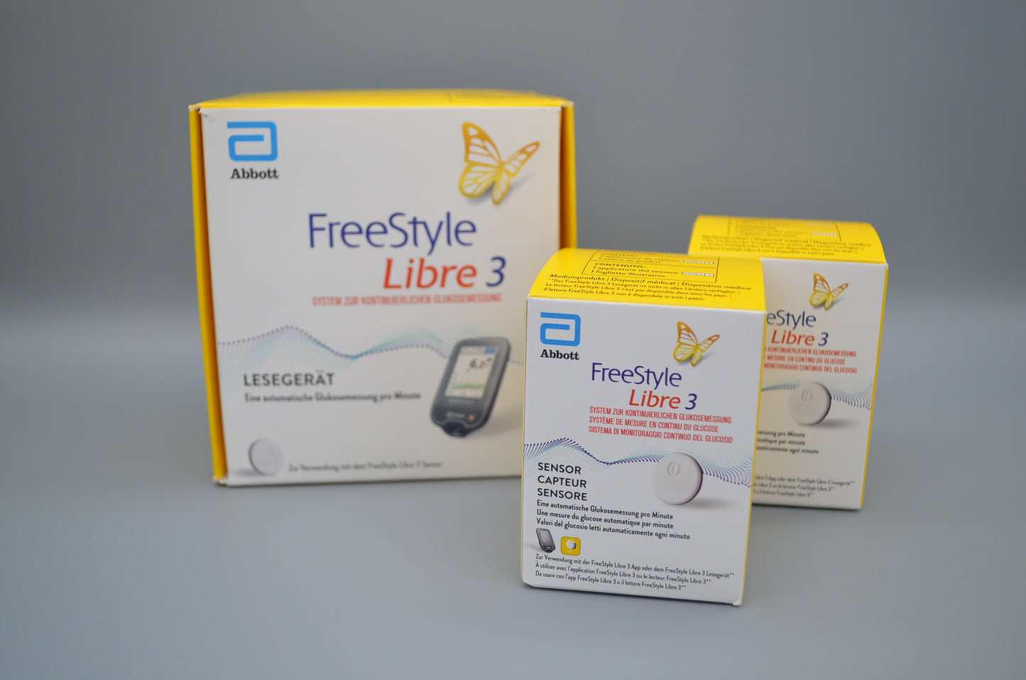 Starter-Set Freestyle Libre 3 (Lesegerät + 2 Sensoren)