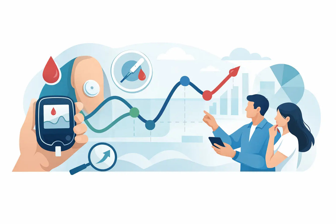 Blutzuckertrends besser verstehen im Alltag