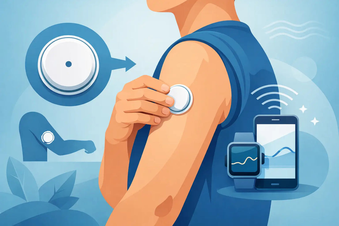 Sensor am Arm anbringen - so sitzt er richtig
