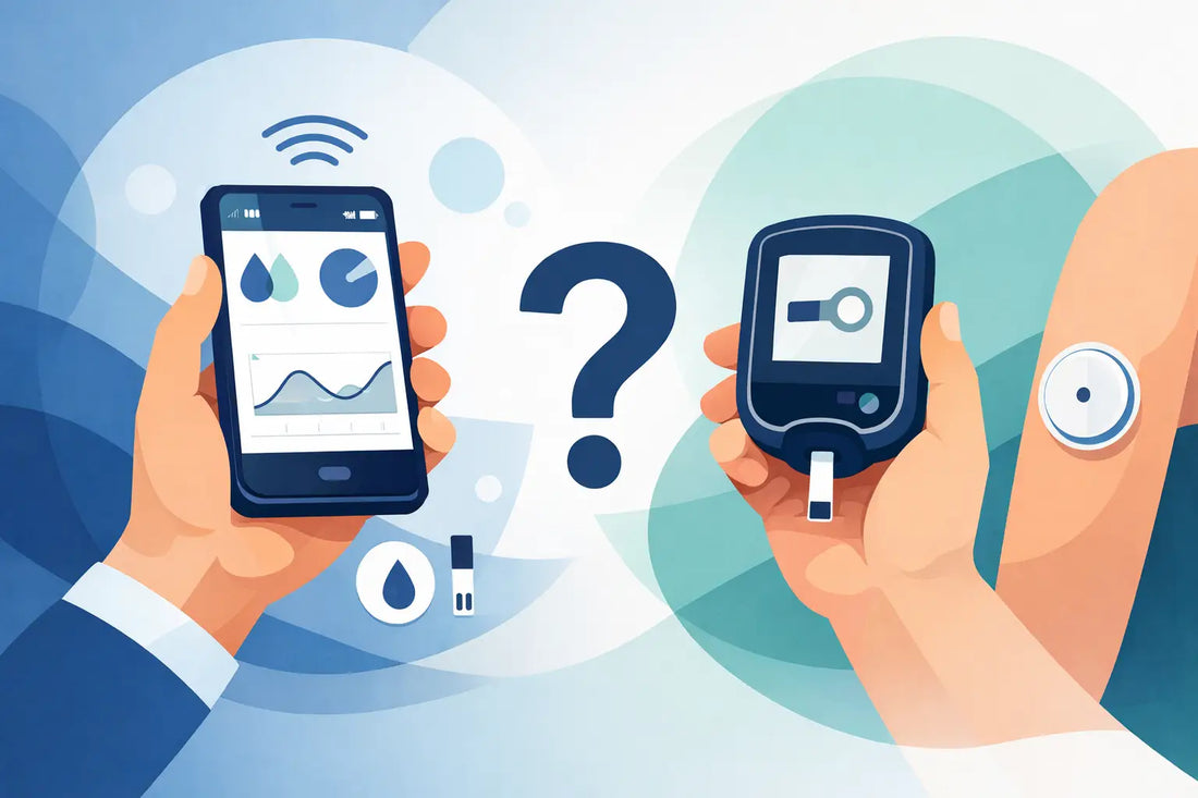 App oder Lesegerät Glucose messen?