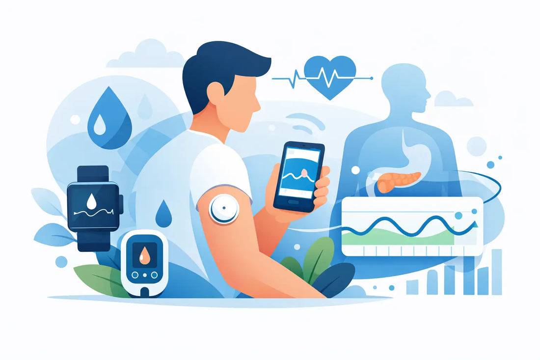 CGM System für Diabetes einfach erklärt